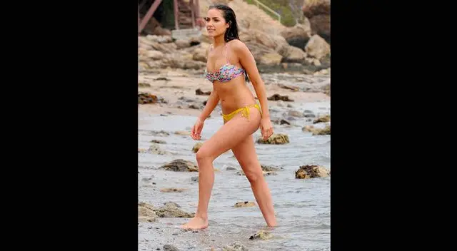 Olivia Culpo, la Miss Universo 2012, se luce en bikini de infarto.