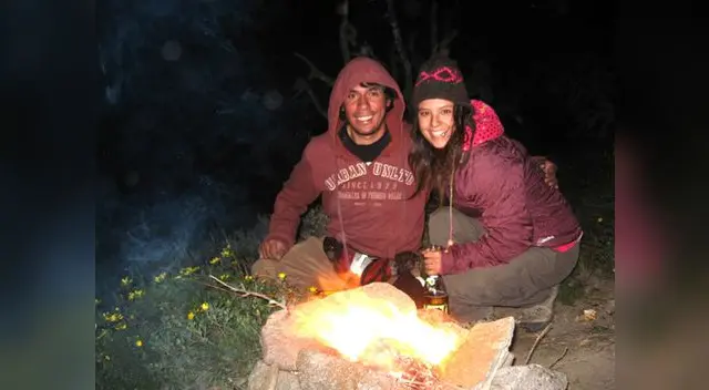 Rosario Ponce estuvo junto a Ciro Castillo y lo vio caer al vacío.