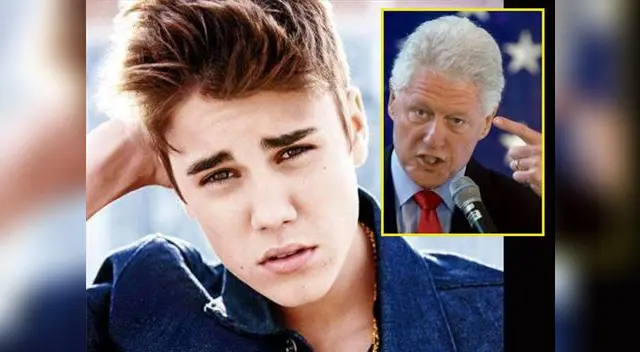 Justin Bieber se disculpa con Bill Clinton