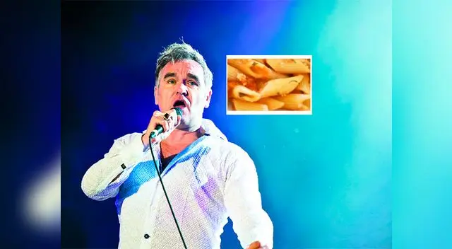 Morrissey: Penne en tomate le cayó mal. Morrissey: Penne en tomate le cayó mal.