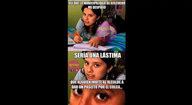 Rosario Ponce en memes: se quedó sin trabajo en Ayacucho.