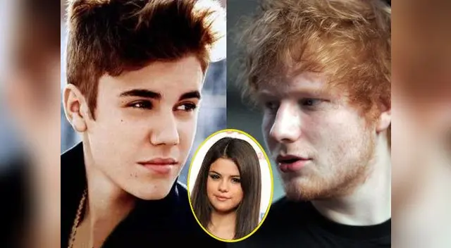 Ed Sheeran defiende a Justin Bieber a pesar de rivalidad por Selena Gomez