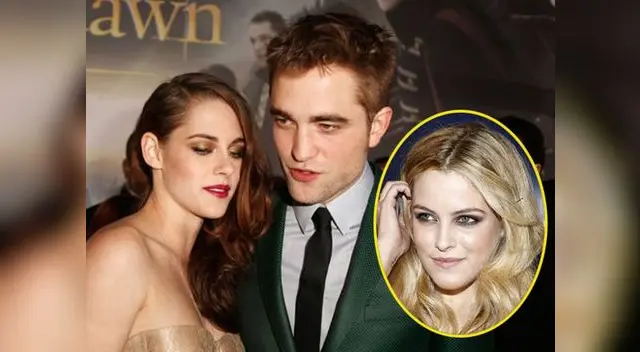 Kristen Stewart, Robert Pattinson y Riley Keough Kristen Stewart, Robert Pattinson y Riley Keough