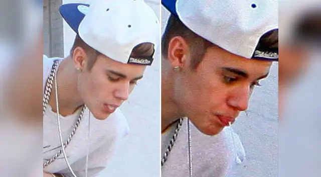 Justin Bieber escupió a sus fans y estos lo aplauden.