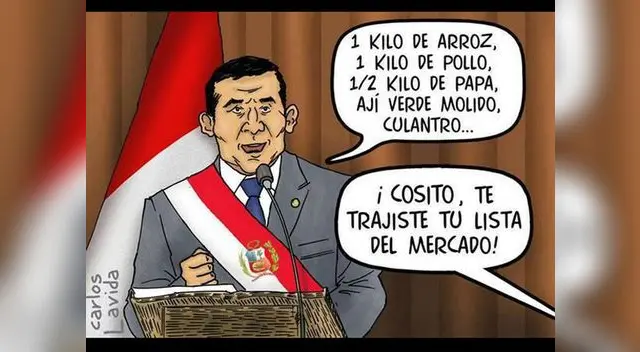 Mensaje a la Nación de Ollanta Humala causó ironías.
