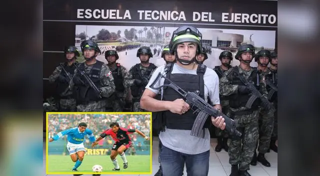 Como futbolista destacó en Cristal y en la selección.