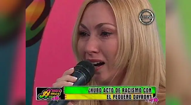 Belén Estévez dijo que ama este país y que le duele mucho que la llamen racista.