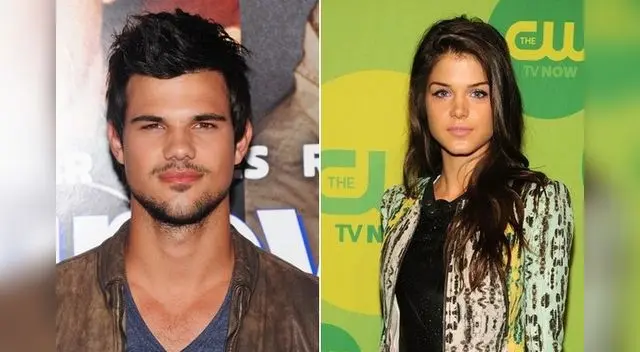 Taylor Lautner en romances con Marie Avgeropoulos. Taylor Lautner en romances con Marie Avgeropoulos.