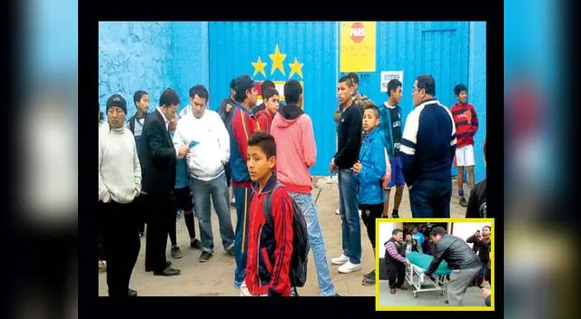 Tras lo sucedido, se suspendieron las pruebas. Muchos niños y jóvenes fueron con la ilusión de aprobar el examen y pertenecer a las filas de Sporting Cristal.