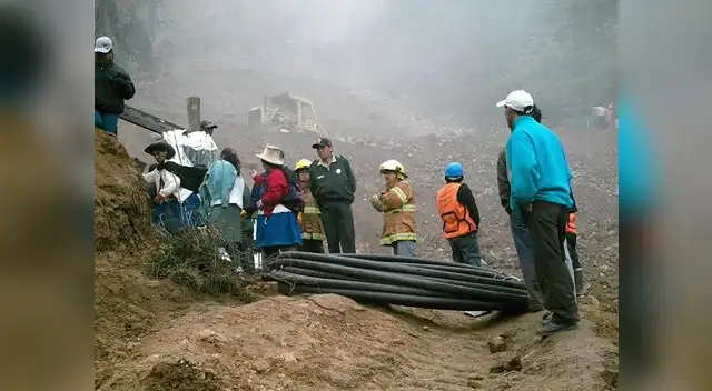 Huaral: Minero muere en derrumbe. Huaral: Minero muere en derrumbe.