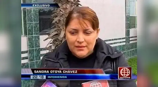 Sandra Otoya pidió disculpas luego de protagonizar bochornoso incidente ante la policía.