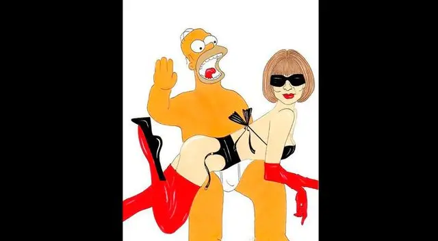 Homero Simpson en guía para el sexo.