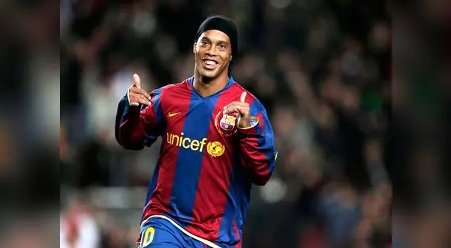 Ronaldinho era una máquina de sexo.