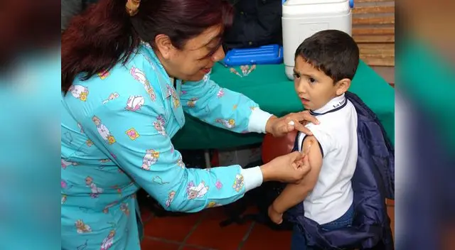 Otra enfermedad común en niños es el sarampión.