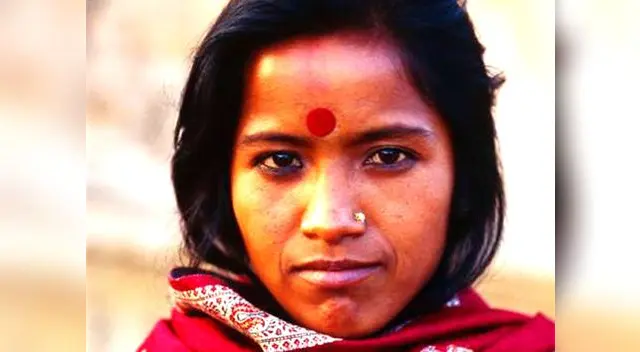 La Tika o Bindi. La Tika o Bindi.