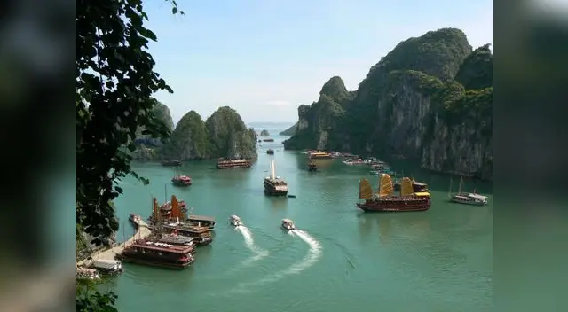 La bahía de Halong.