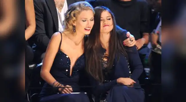 Taylor Swift y Selena Gomez en los MTV Video Music Awards 2013