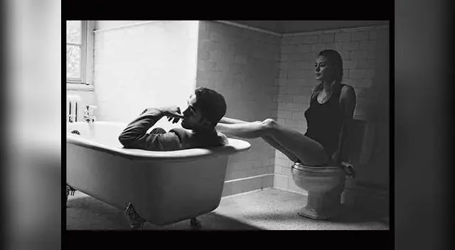 Robert Pattinson y Camille Rowe en comercial para Dior Homme Robert Pattinson y Camille Rowe en comercial para Dior Homme