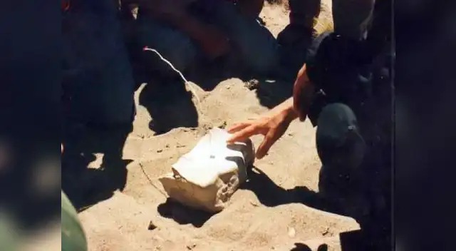 Niño muere tras pisar explosivo (imagen referencial)