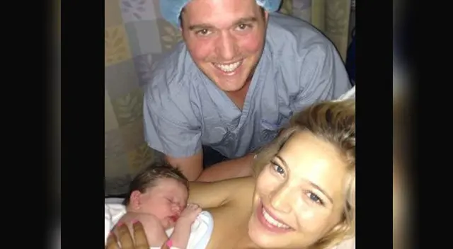 Luisana Lopilato, Michael Bublé y el pequeño Noah Luisana Lopilato, Michael Bublé y el pequeño Noah