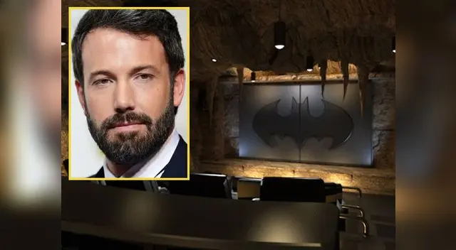 Ben Affleck tiene una baticueva... en su propia casa!