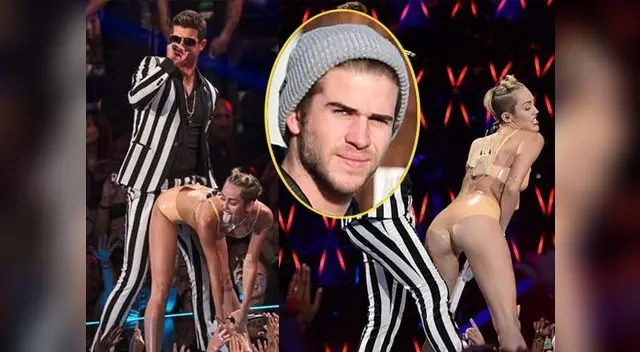 Miley Cyrus y un twerking que Liam Hemsworth no quiso ver