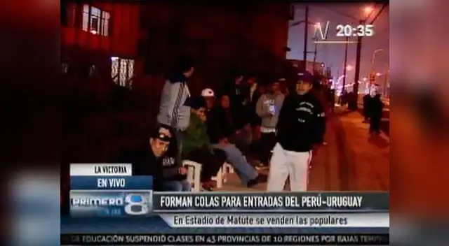 Compradores de entradas se abrigarán con todo lo que encuentren a su paso para pasar la noche en los exteriores del estadio de Matute y el Lolo Fernández.