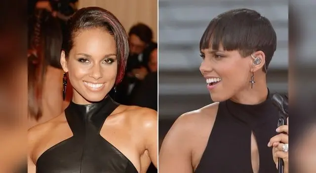 Alicia Keys cambia radicalmente de look.