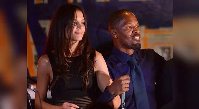 Katie Holmes y Jamie Foxx