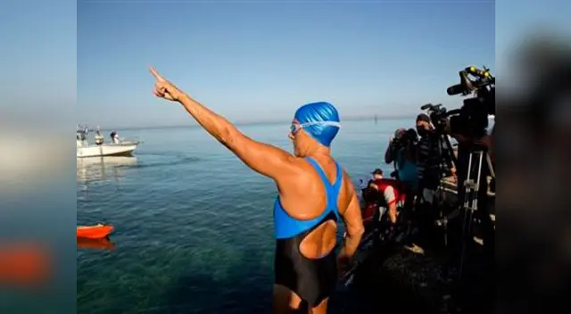 Mujer de 64 años logró nadar 166 kilómetros de Cuba a Estados Unidos. Mujer de 64 años logró nadar 166 kilómetros de Cuba a Estados Unidos.