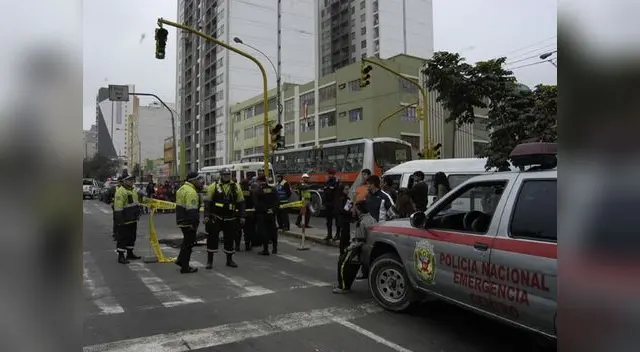 Anciana murió arrollada por salvar a su nieto.