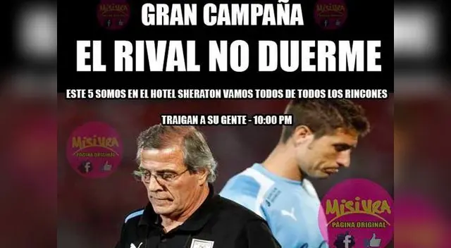 El rival no duerme. Hinchas irán a hacer bulla al equipo rival.