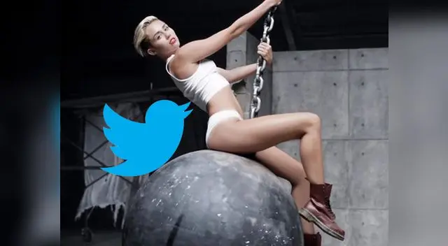 Miley Cyrus y desnudo en video de 'Wreckin Ball' se convierten en trending topic en Twitter