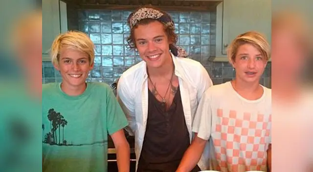 Harry Styles visitó la casa de la modelo y actriz Cindy Crawford. Harry Styles visitó la casa de la modelo y actriz Cindy Crawford.