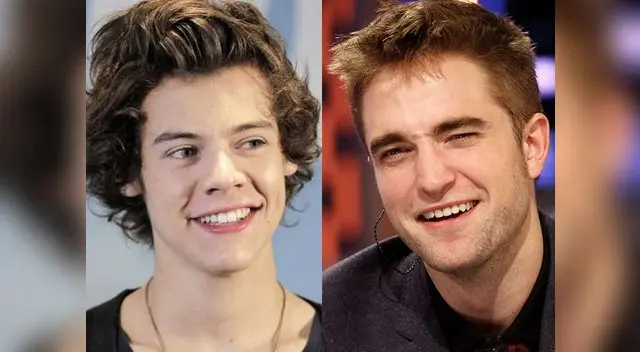 Harry Styles, vocalista de One Direction, y Robert Pattinson