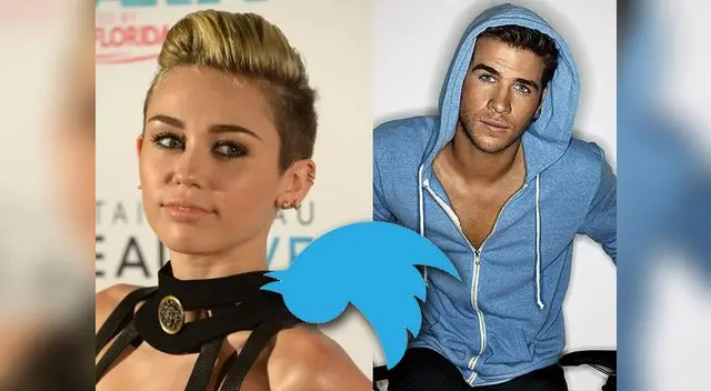 Miley Cyrus dejó de seguir a Liam Hemsworth en Twitter Miley Cyrus dejó de seguir a Liam Hemsworth en Twitter