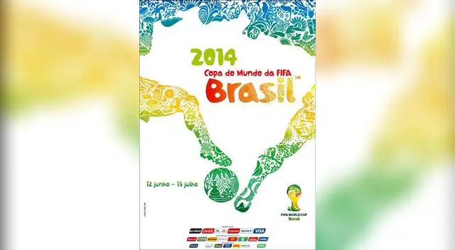 Póster oficial de Brasil 2014.