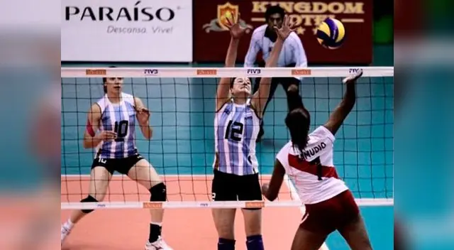 Sudamericano de vóley: Perú cayó 3-1 frente a Argentina.
