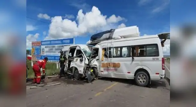 12 muertos en triple choque en carretera Juliaca-Huancané (imagen referencial)
