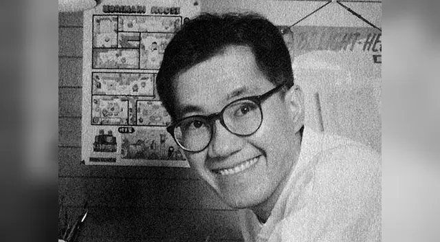 Toriyama en su juventud.