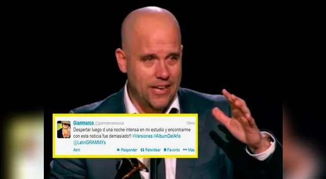 Gian Marco es nominado nuevamente a los Grammy. Gian Marco es nominado nuevamente a los Grammy.