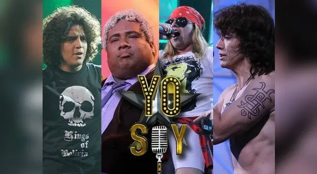 Andrés Calamaro, Zambo Cavero, Axl Rose y Enrique Bumbury se disputan la gran final de 'Yo Soy'