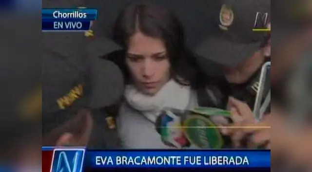 Eva Bracamonte respira libertad. Eva Bracamonte respira libertad.