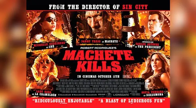 Nuevo poster de la segunda parte de Machete Kills.
