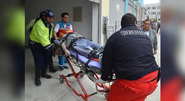 Ccenhua  Pampas tiene un fuerte golpe en la cabeza y varias fracturadas.