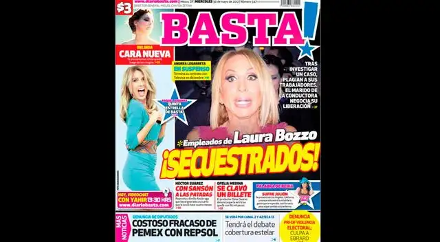 Laura Bozzo, la reina de los show y escándalos. Todo por sintonía.