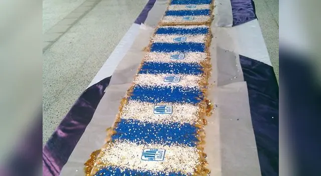 Turrón de 30 metros se degustó en Matute. Turrón de 30 metros se degustó en Matute.