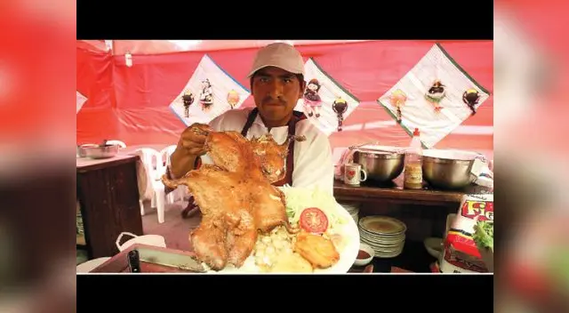 Se celebró “Día del Cuy” con 30 ricos potajes.