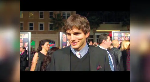 Ashton Kutcher es el mejor pagado de la televisión.