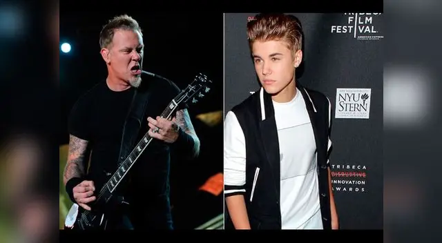 Justin Bieber profana tema Fade To Black de Metallica. Justin Bieber profana tema Fade To Black de Metallica.
